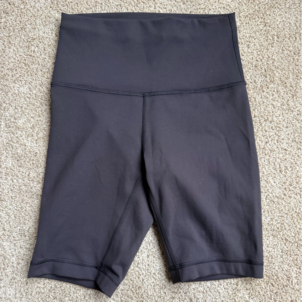 lululemon athletica High-Waist Black Bike Shorts size 4